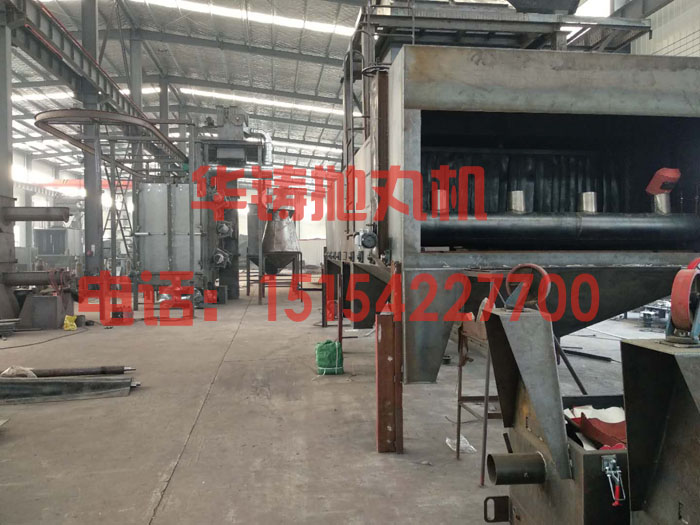 关注抛丸机价格及质量，设备生产现场图