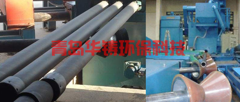抽油杆抛丸机案例展示图
