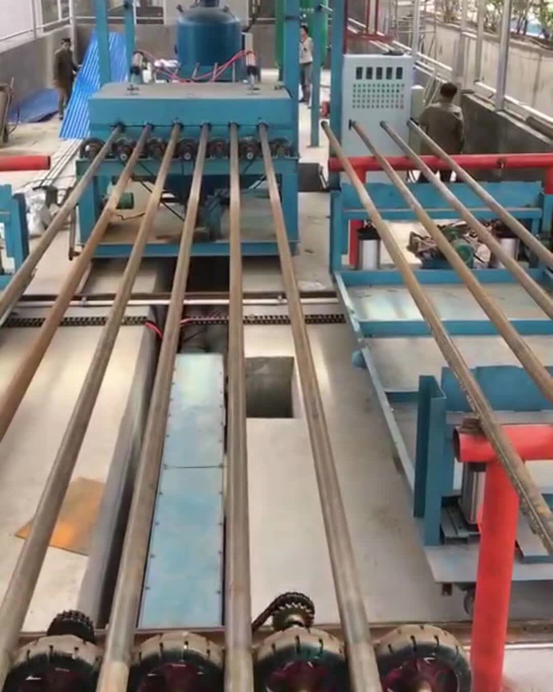 钢管内壁喷砂设备
